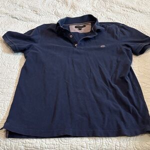 Banana Republic Dark Blue Polo Shirt Size Medium